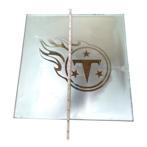 Tennessee Titans Etched Glass Panel Mirror NFL Man Cave Bar Wall Decor Art Fan - Picture 5 of 7